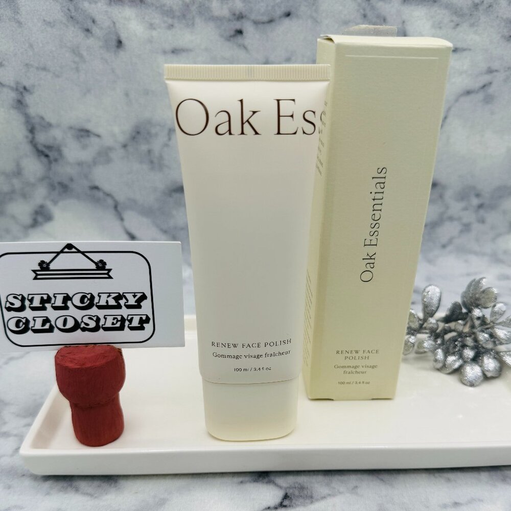 Oak Essentials Skincare-Renew Face Polish Pineapple Enzyme-Full 100 ml-BOXED-NEW